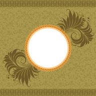 Frame with leaves N2