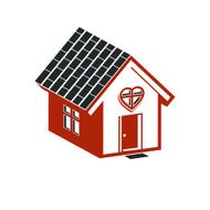 Family house abstract icon harmony at home concept Building