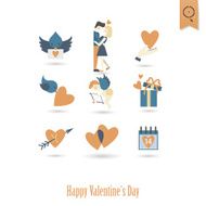 Happy Valentines Day Icons N578