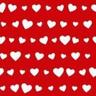 Seamless pattern with pink hearts N11