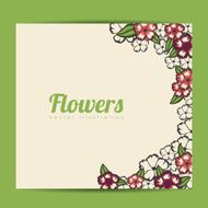 flowers frame N7