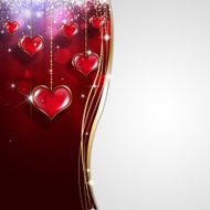Valentine Red Gift Card
