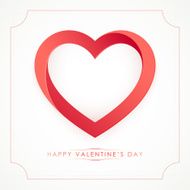 Happy Valentines Day celebration with heart N4