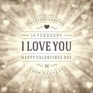 Happy Valentine&#039;s day Vector Background N6