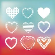 hearts design N5