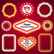 Valentines Lights Decorations Set3