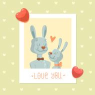 Rabbits - cartoon characters