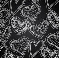 hearts background N37