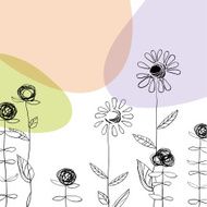 Floral background Vector EPS10