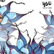 Fantastic floral card N3