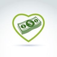Devotion to the business theme marriage contract concept