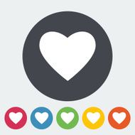 Heart Flat Icon N11