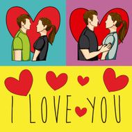 I Love You Design