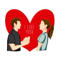 I Love You Design N6