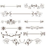 vintage frames and design elements N34