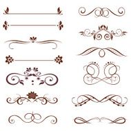 vintage frames and design elements N35