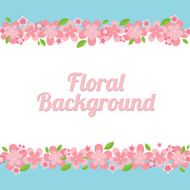 Floral background N907