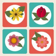 Flowers design N216