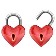 Heart Padlock N2