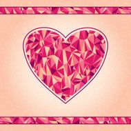 geometric heart N3