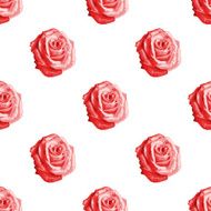 Valentine&#039;s Day Rose Pattern