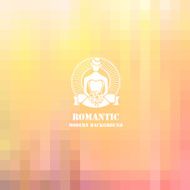 Colorful soft romantic background