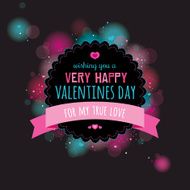 Valentine message