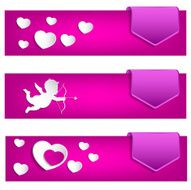 Valentine&#039;s Day Banners N9