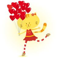 Valentine&#039;s Day Kitty