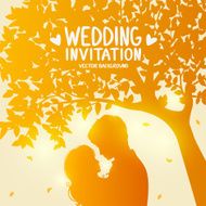 love tree silhouette