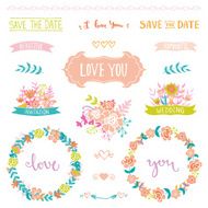 Wedding vintage elements N29