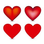 different types of hearts