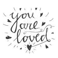 Hand drawn typography poster N11