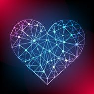 Abstract Heart background N6