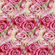 Watercolor roses N8