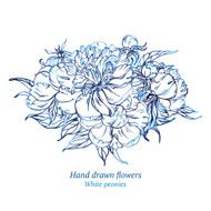 White peonies N2