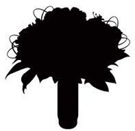 Bouquet silhouette