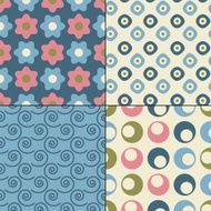 Set of seamless patterns N40