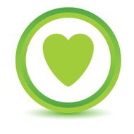 Green heart icon