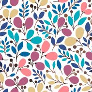 Pattern with Leaves N9