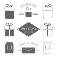 Gift icons collection
