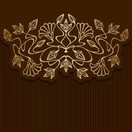 Vector invitation card N8