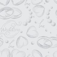 Wedding Seamless Pattern N9