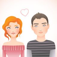 First love boy and girl