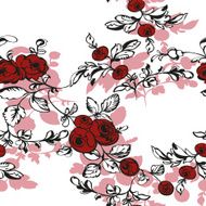 Seamless floral background N310