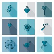 Happy Valentines Day Icons N579