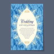 Beautiful vintage invitation cards layouts N55