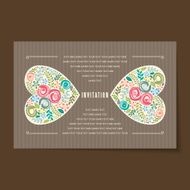 Beautiful vintage invitation cards layouts N57