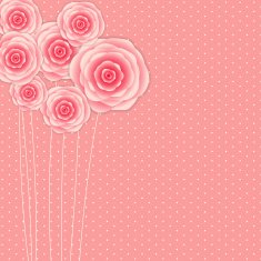 Stylish Floral Background Vector Illustration