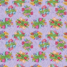 Vintage bright floral pattern N2
